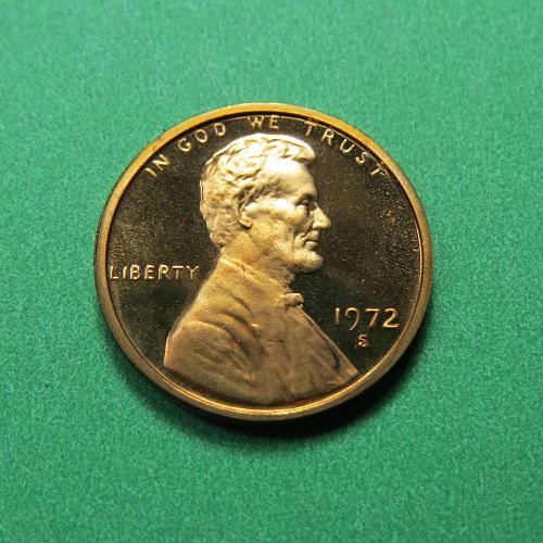 1972-S LINCOLN CENT ~ PROOF ~ LOT E436