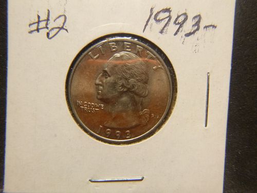 1993 P Washington Quarters