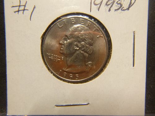 1995 D Washington Quarters