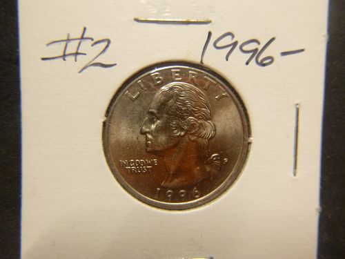 1996 P Washington Quarters