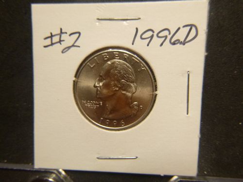 1996 D Washington Quarters