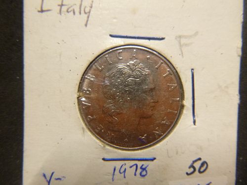 ITALY 1978 50 LIRE