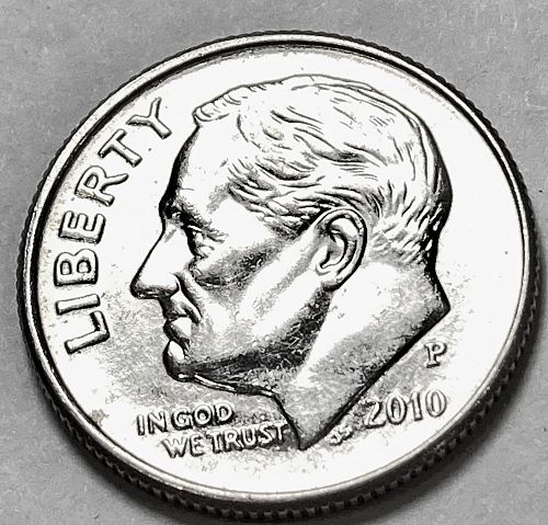 2010 P Roosevelt Dimes