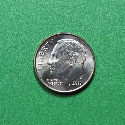 2017-P ROOSEVELT DIME ~ BU ~ LOT E463