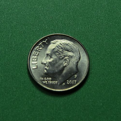 2017-P ROOSEVELT DIME ~ BU ~ LOT E463