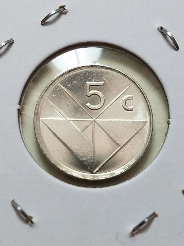 2001 Aruba 5 Cents