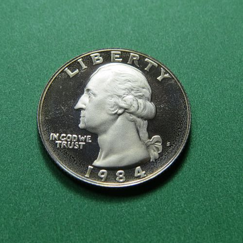 1984-S   WASHINGTON QUARTER (PROOF) - LOT E501