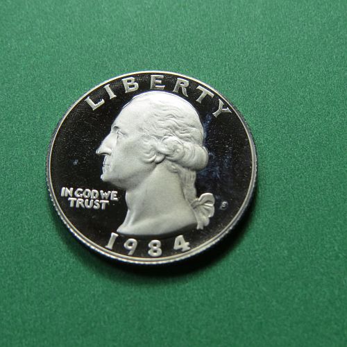 1984-S   WASHINGTON QUARTER (PROOF) - LOT E529