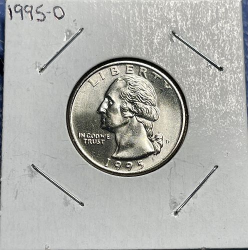 1995-D Washington Quarter • Brilliant Uncirculated MS60++ Direct from US Mint Set