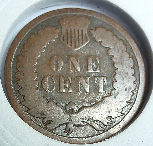 1886 type 2 Indian Cent Pointed Bust Grades VERY GOOD (STM 7-1 )