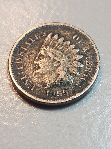 1859-P Indian Head Cent