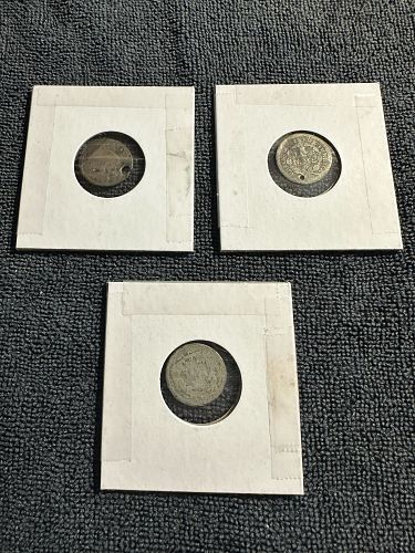 3 Half Dimes  1851 P  1857 O  1860 O      PB