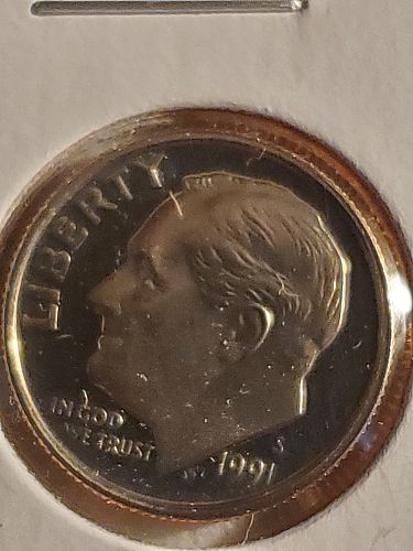 1991 S Roosevelt Dime