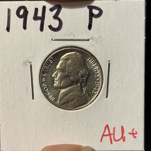 1943  P Jefferson Nickel