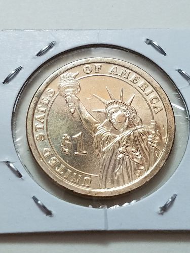 2010 P Abraham Lincoln Presidential Dollar AU