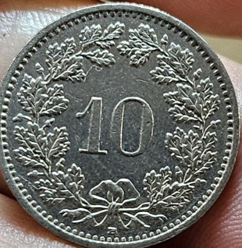 Switzerland 10 Rappen 1991 XF