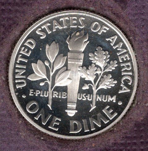 2004 S Roosevelt Dimes: Silver Proof -#03-010