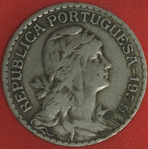 1939 Portugal Escudo Fine 304K mintage