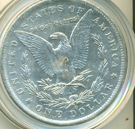 1883-O MORGAN SILVER DOLLAR