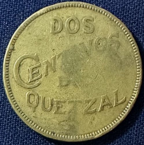 Guatemala - 1932 - 2 Centavos [#3] [mintage 3,000,000]