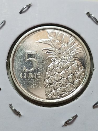 2015 Bahamas 5 Cents