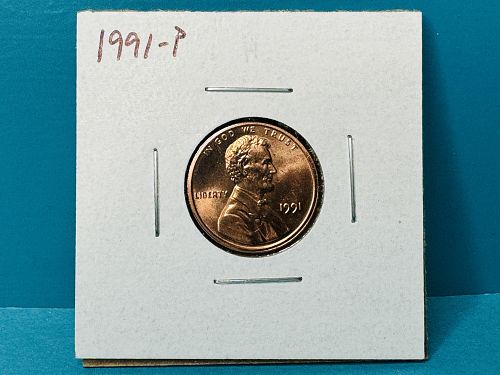 1991-P Lincoln Memorial Cent
