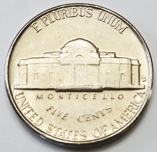 1954 D Jefferson Nickel