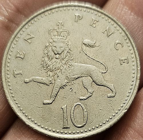United Kingdom 10 Pence 1997 VF