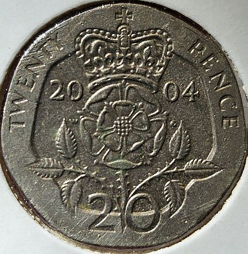 United Kingdom 20 Pence 2004 VF