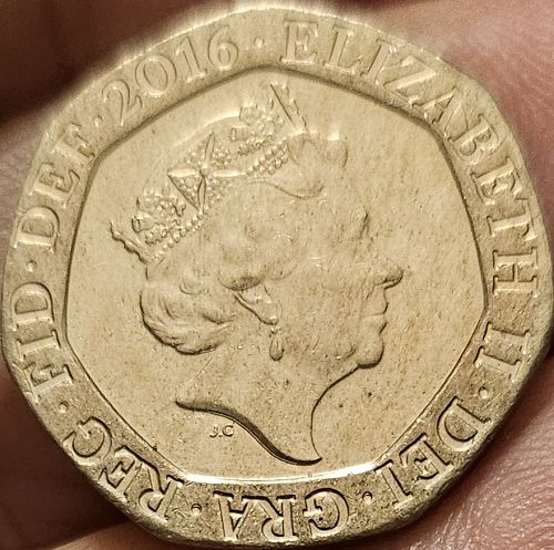 United Kingdom 20 Pence 2016 XF