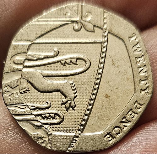 United Kingdom 20 Pence 2016 XF