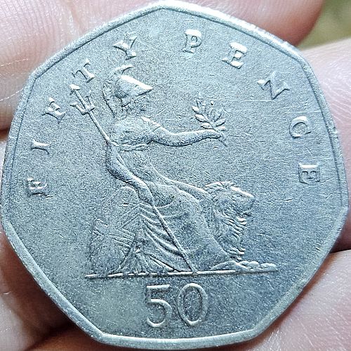 United Kingdom 50 Pence 2005 VF