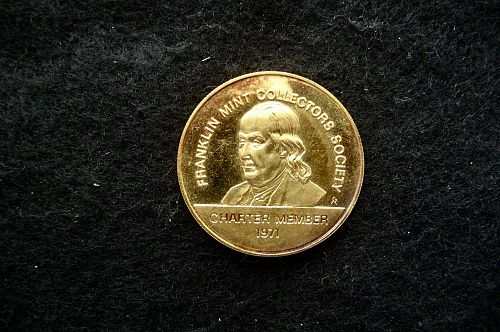 1971 Franklin Mint Collectors Club Token