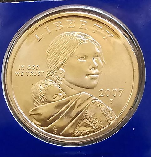 2007-P Sacagawea Dollar - BU in Original Mint Cello