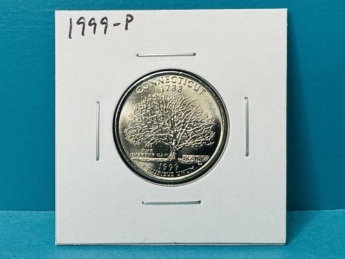 1999-P Connecticut 50 State Quarter