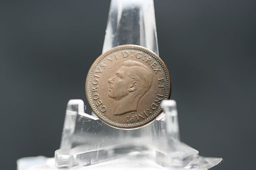 1940 Canada 1 cent circulated - George VI- VF