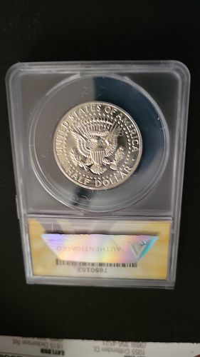 1964 Kennedy Half dollar PF66 T2 Flaired G