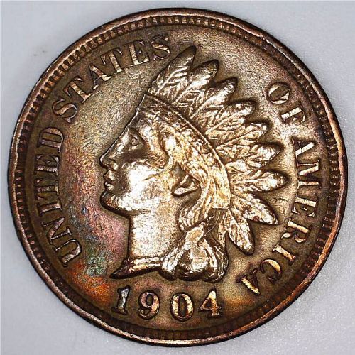 1904 P Indian Head Cent Small Cent