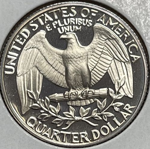 1985-S Washington Clad Proof Quarter ~ Gem Cameo Proof