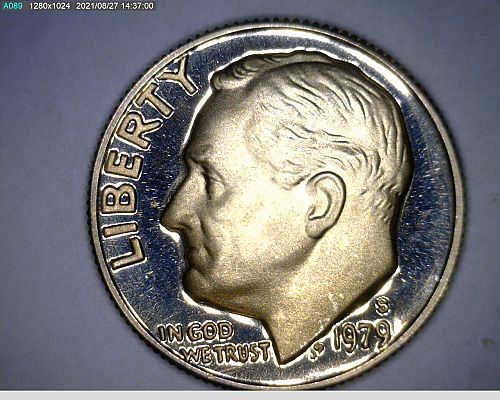 1979 S Roosevelt dime Proof Type 2 (45-353)