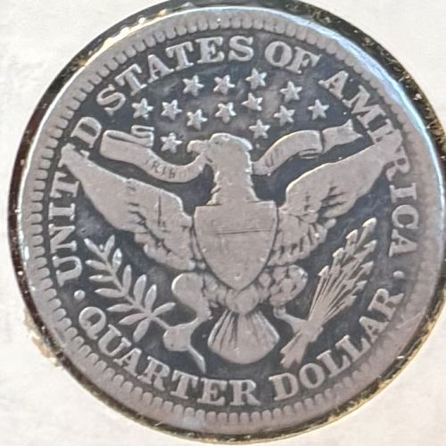 1904 Barber Quarter