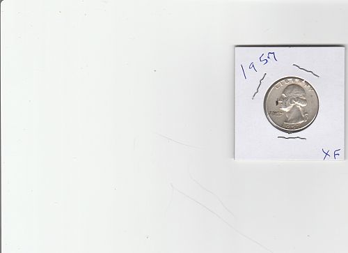 1957      WASHINGTON QUARTER