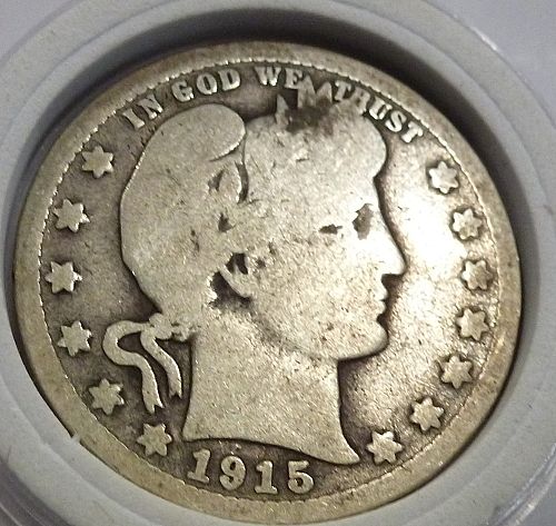 1915-D Grades GOOD Barber Dime (CW-350)
