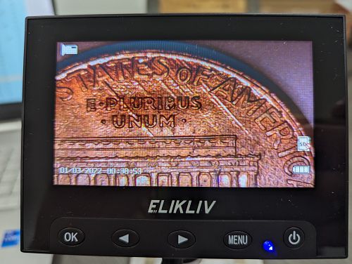 1996 Penny - Large multiple die cracks on reverse