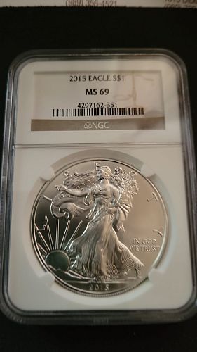 2015 Silver Eagle ms69