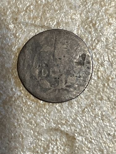 Half Dime Score:1 1852 Type 3 stars on Obverse