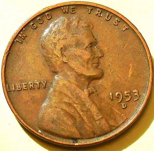 ✅1953-D Lincoln Wheat Cent✅