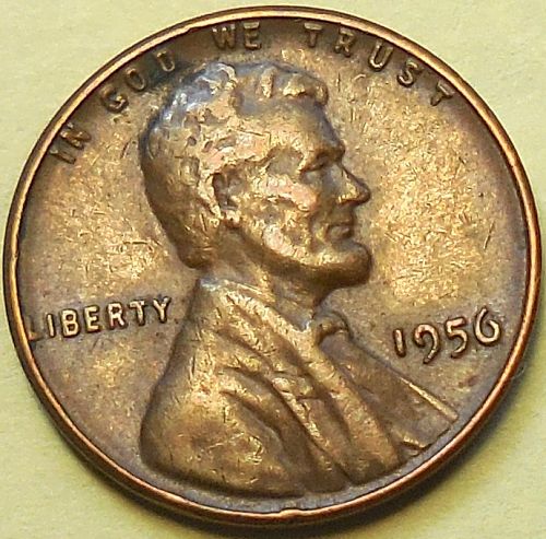 ✅1956-P Lincoln Wheat Cent✅