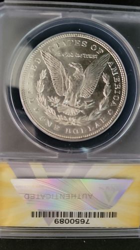 1885 Morgan Dollar MS62