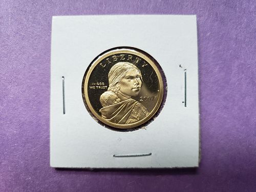 2007 S Proof Sacagawea Dollar